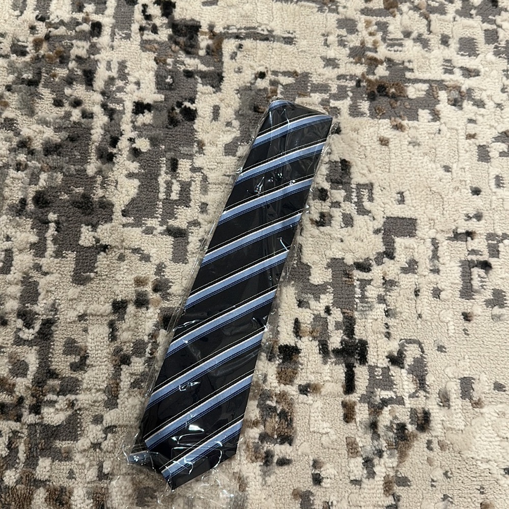 Mens Striped Tie